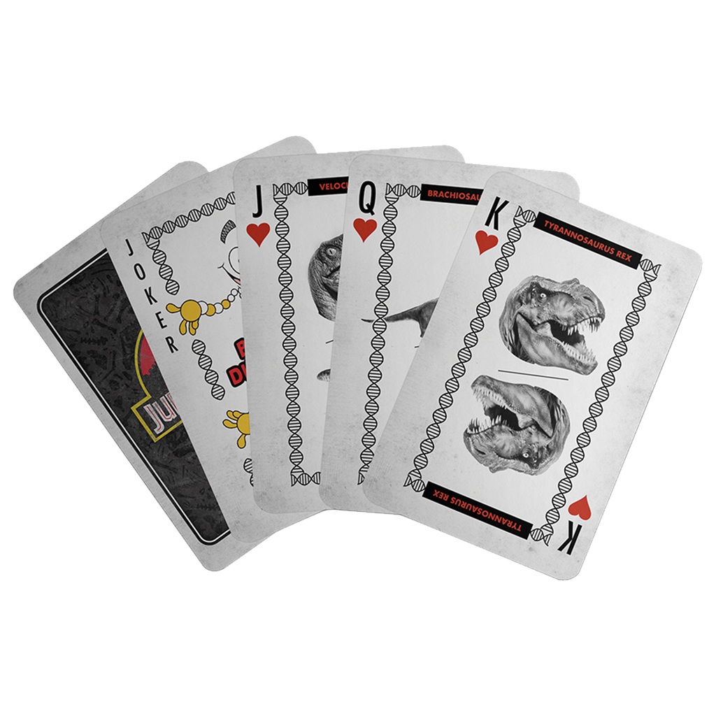 Jurassic Park Gift Shop Playing Cards