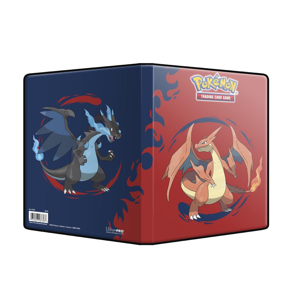 Mega Charizard X and Mega Charizard Y 4-Pocket Portfolio (Ultra PRO)