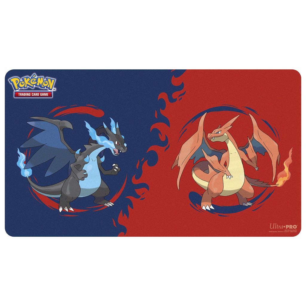 Mega Charizard X and Mega Charizard Y Playmat (Ultra PRO)