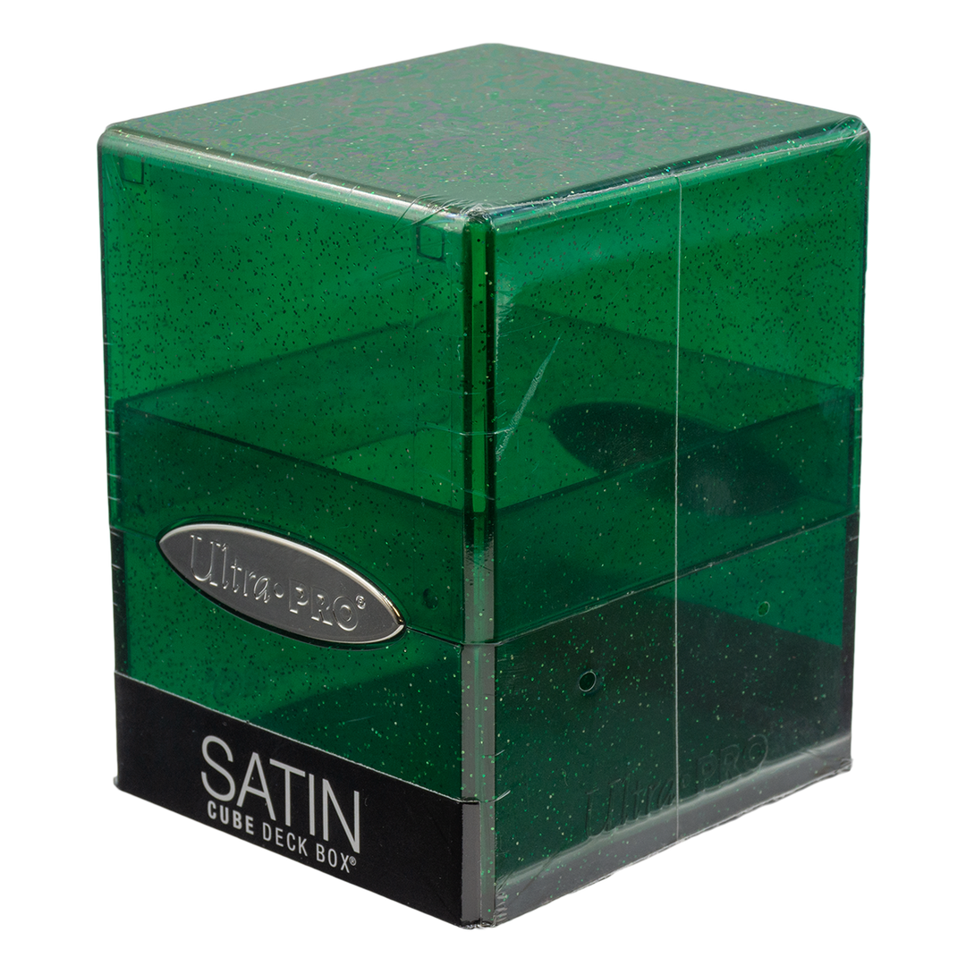 Glitter Satin Cube - Green (Ultra PRO)