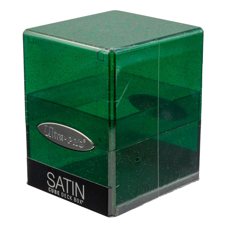 Glitter Satin Cube - Green (Ultra PRO)