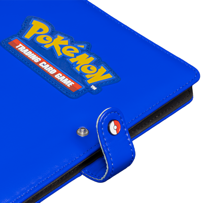 Premium Blue 4-Pocket Snap Binder for Pokémon (Ultra PRO)