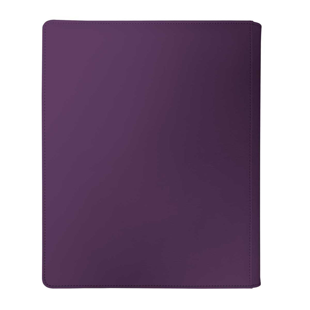Vivid 9-Pocket Zippered PRO-Binder - Midnight Plum (Ultra PRO)