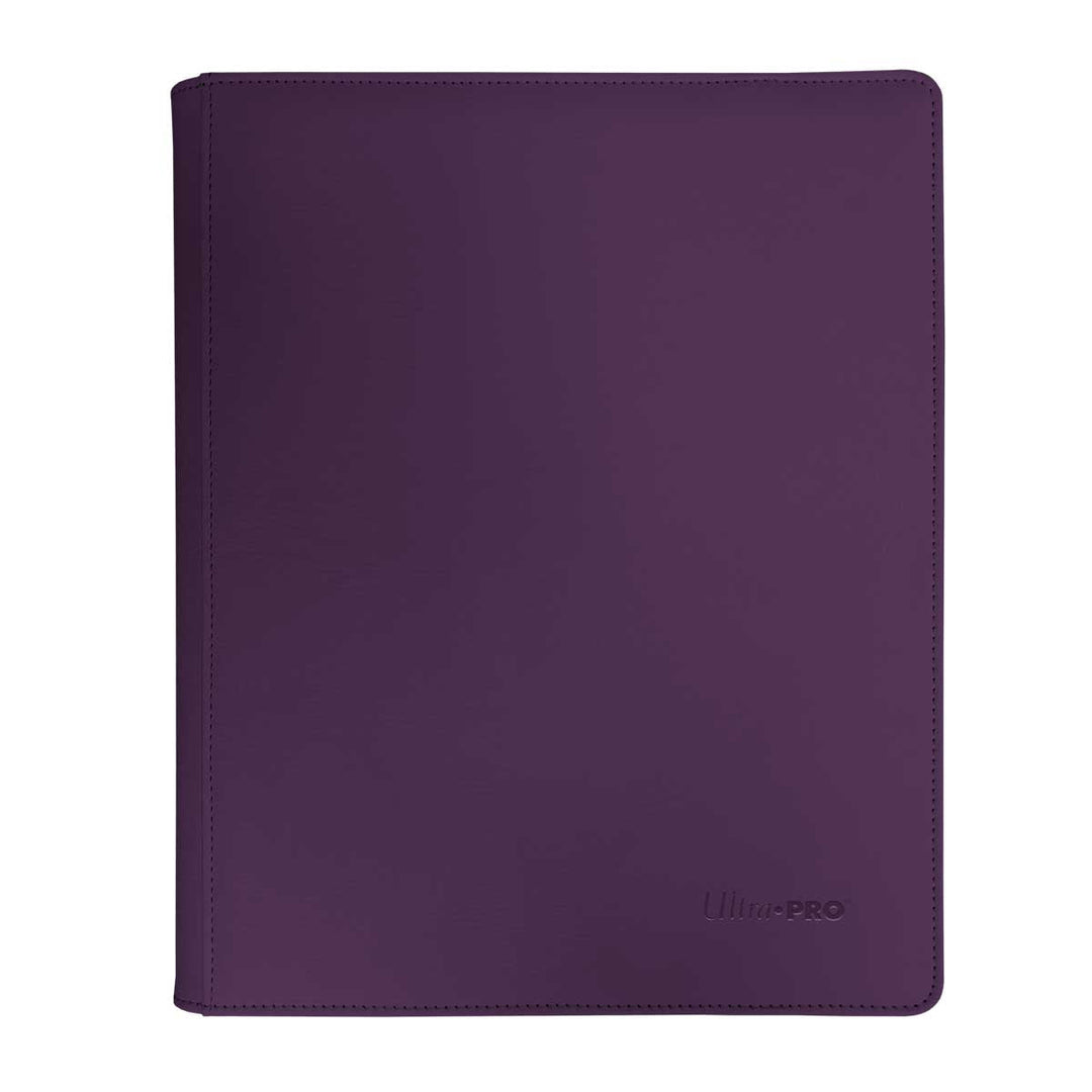 Vivid 9-Pocket Zippered PRO-Binder - Midnight Plum (Ultra PRO)
