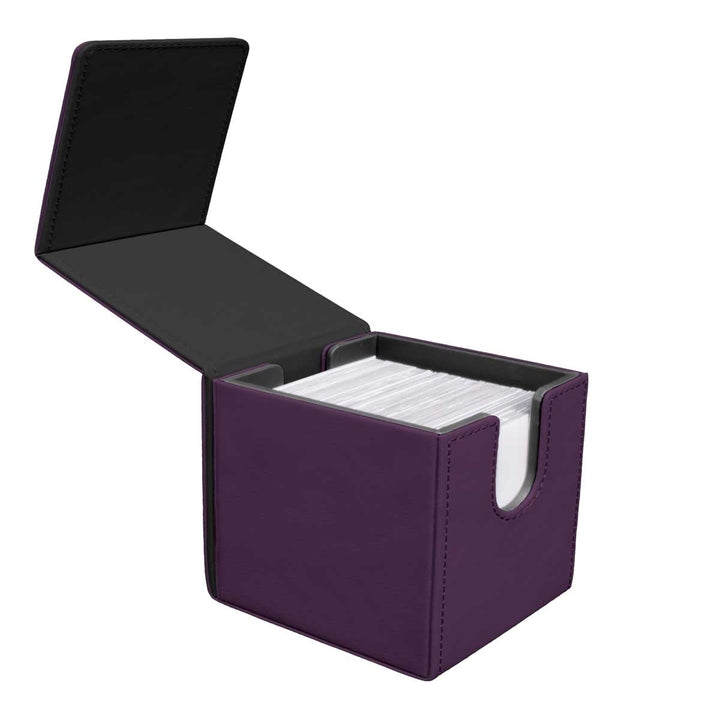 Vivid Alcove Edge Deck Box - Midnight Plum (Ultra PRO)