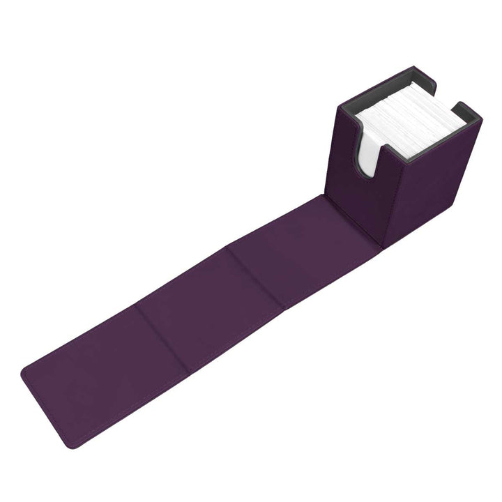 Vivid Alcove Flip Deck Box - Midnight Plum (Ultra PRO)
