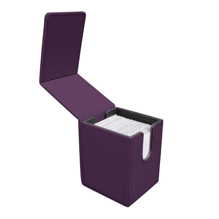 Vivid Alcove Flip Deck Box - Midnight Plum (Ultra PRO)