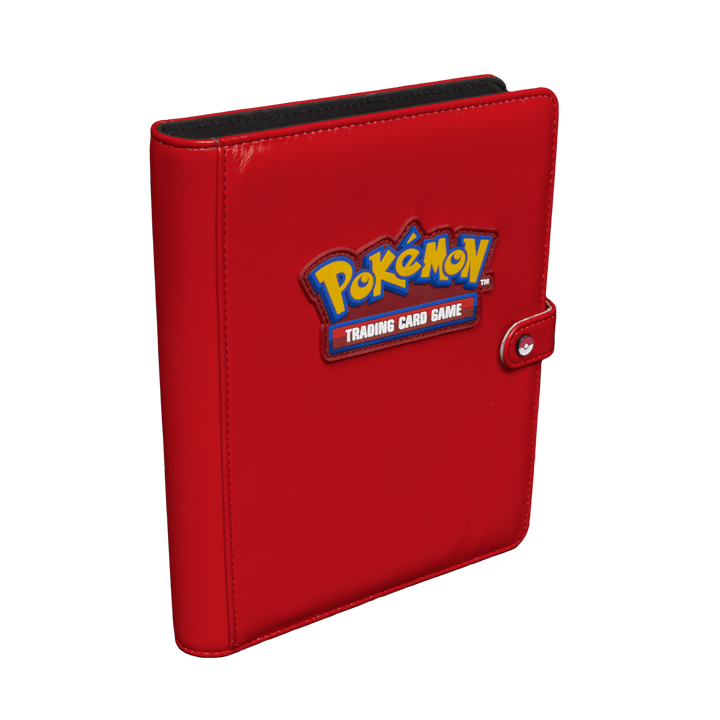 Premium Red 4-Pocket Snap Binder for Pokémon (Ultra PRO)