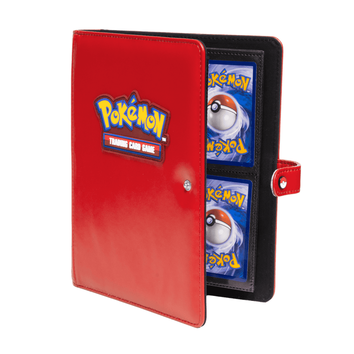 Premium Red 4-Pocket Snap Binder for Pokémon (Ultra PRO)