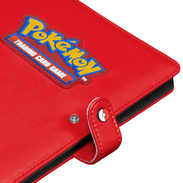 Premium Red 4-Pocket Snap Binder for Pokémon (Ultra PRO)