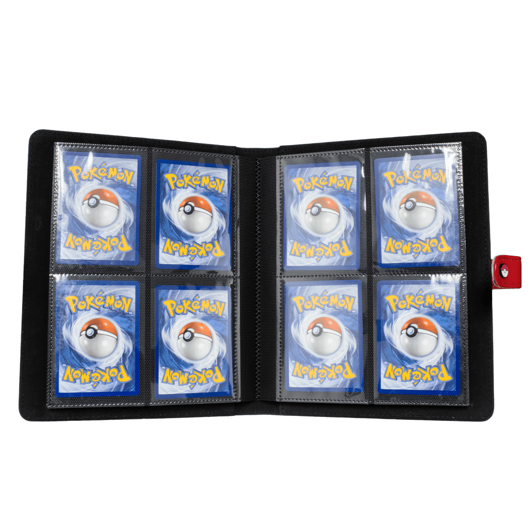 Premium Red 4-Pocket Snap Binder for Pokémon (Ultra PRO)