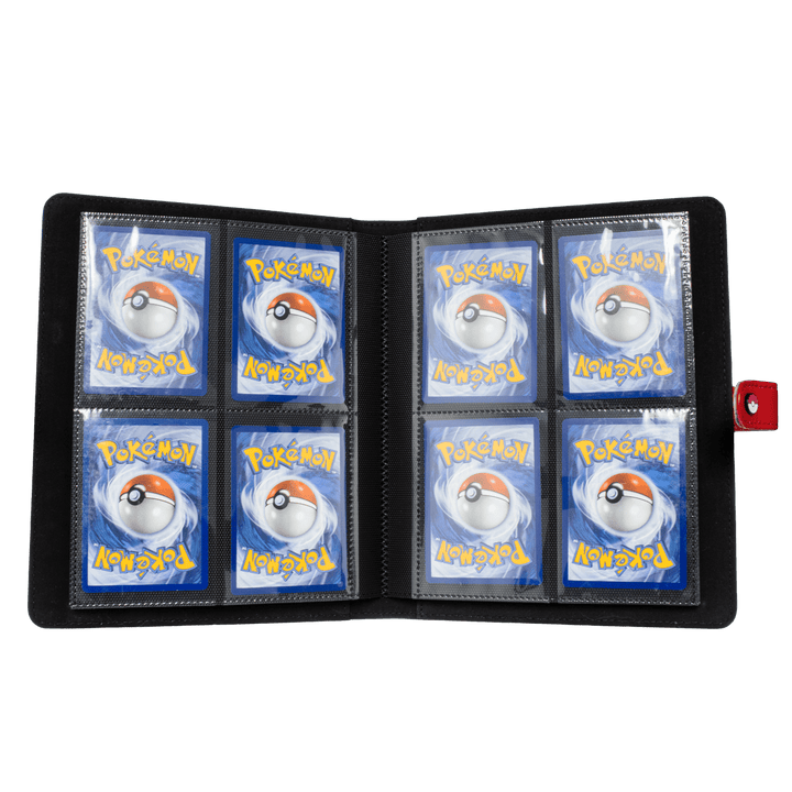 Premium Red 4-Pocket Snap Binder for Pokémon (Ultra PRO)