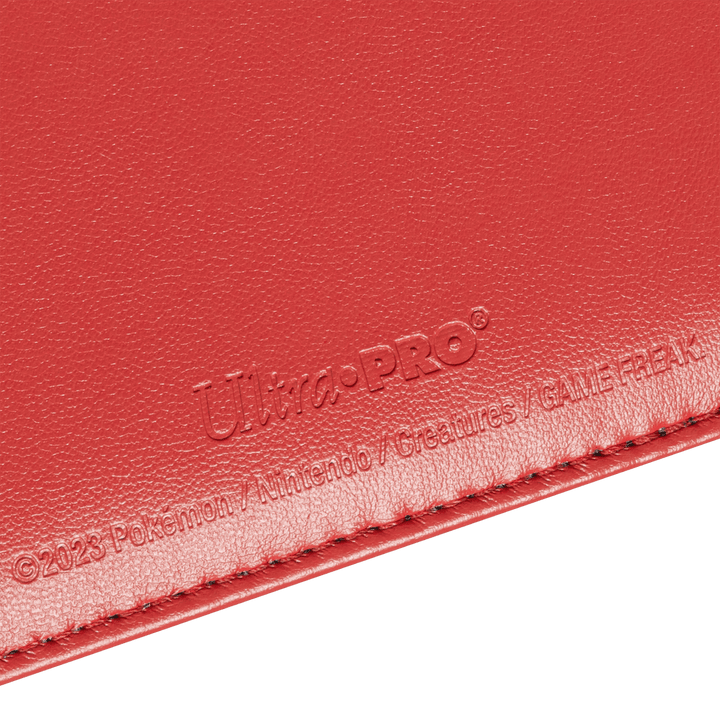 Premium Red 4-Pocket Snap Binder for Pokémon (Ultra PRO)