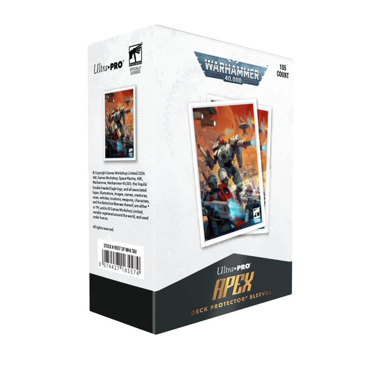 T’au Empire 105ct APEX DECK PROTECTOR® Sleeves for Warhammer 40,000 (Ultra PRO)