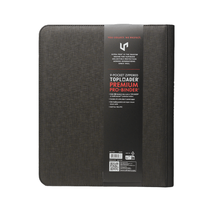 9-Pocket Zippered TOPLOADER® Premium PRO-BINDER® (Ultra PRO)