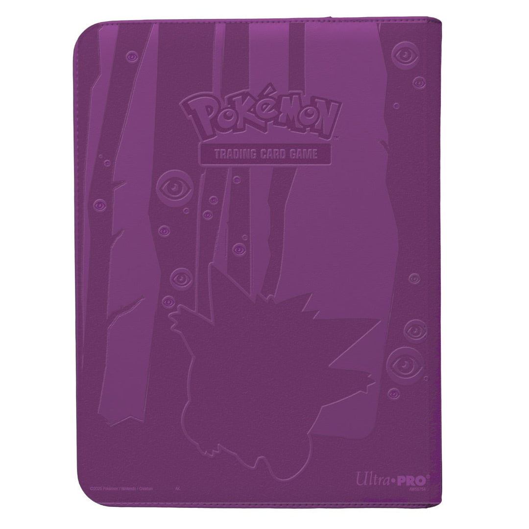 Elite Gengar 9-Pocket Zippered PRO Binder for Pokémon (Ultra PRO)