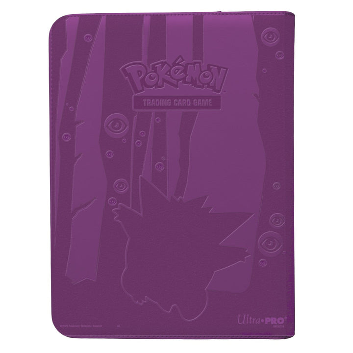 Elite Gengar 9-Pocket Zippered PRO Binder for Pokémon (Ultra PRO)