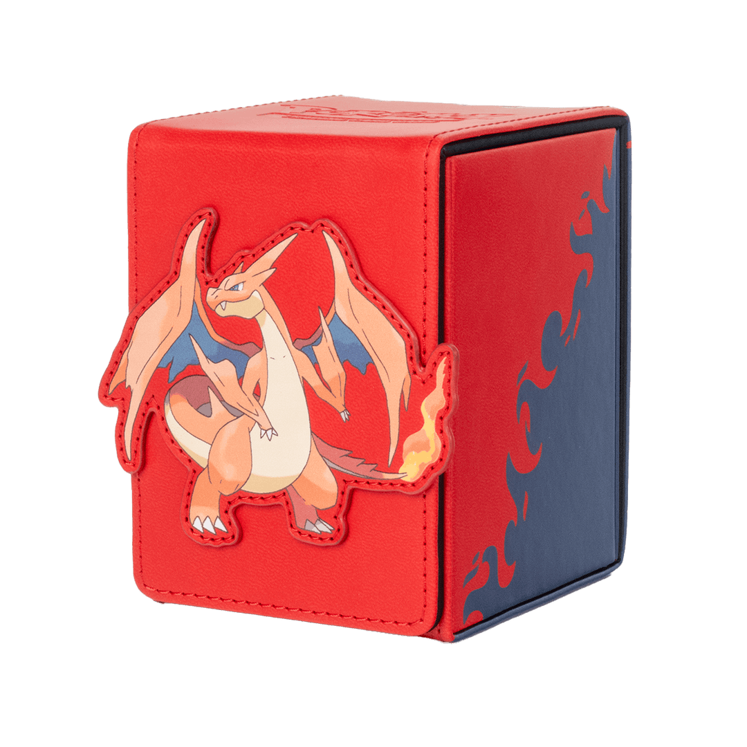 Mega Charizard Y ALCOVE® Flip DECK BOX® for the Pokémon Trading Card Game (Ultra PRO)