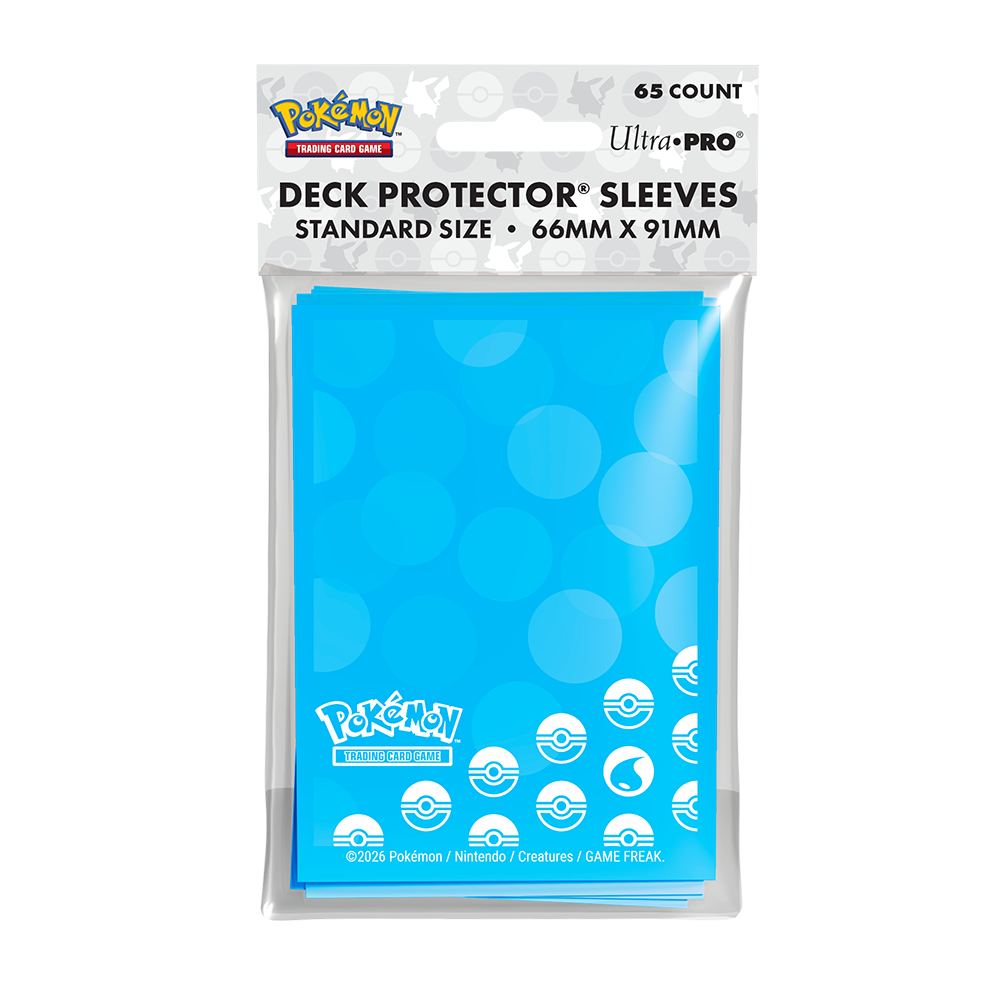 Energy - Water Type 65ct DECK PROTECTOR® Sleeves for Pokémon (Ultra PRO)
