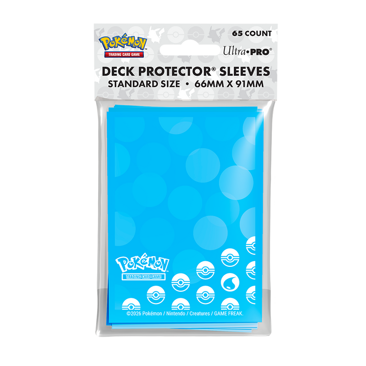 Energy - Water Type 65ct DECK PROTECTOR® Sleeves for Pokémon (Ultra PRO)
