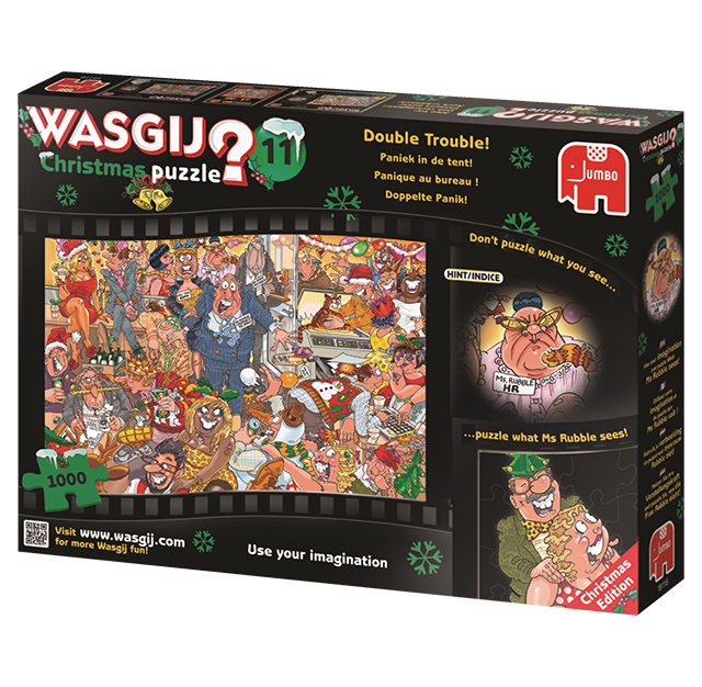 Wasgij Christmas 11: Double Trouble! (1000 brikker)