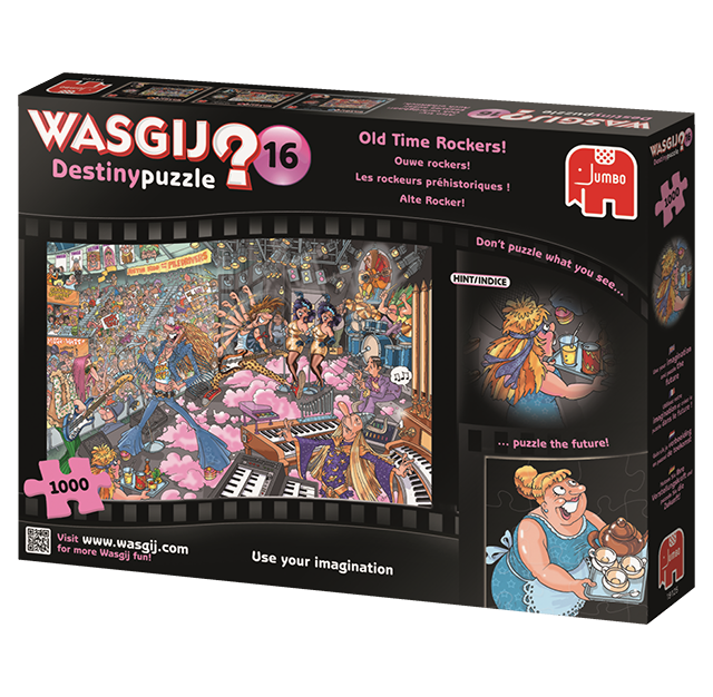 Wasgij Destiny 16: Old Time Rockers! (1000 brikker)
