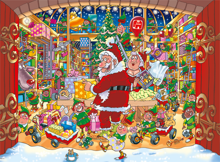 Wasgij Christmas 15: Santa's Unexpected Delivery! (2x1000 brikker)