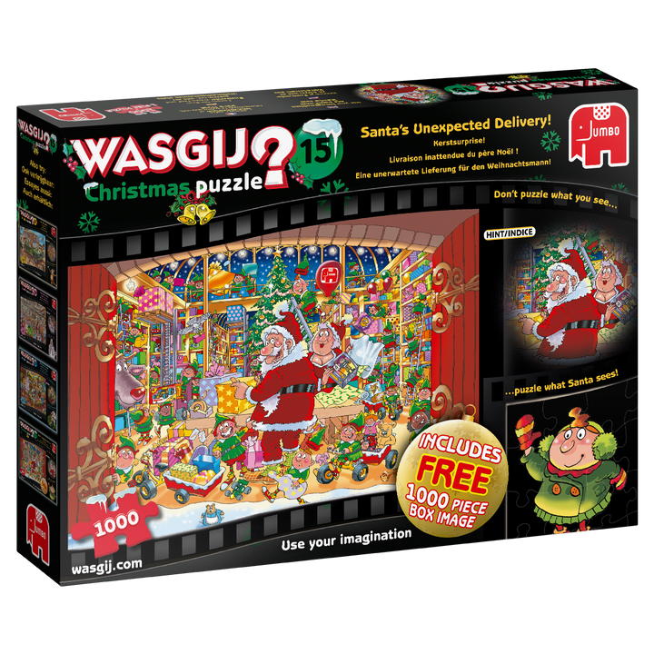 Wasgij Christmas 15: Santa's Unexpected Delivery! (2x1000 brikker)