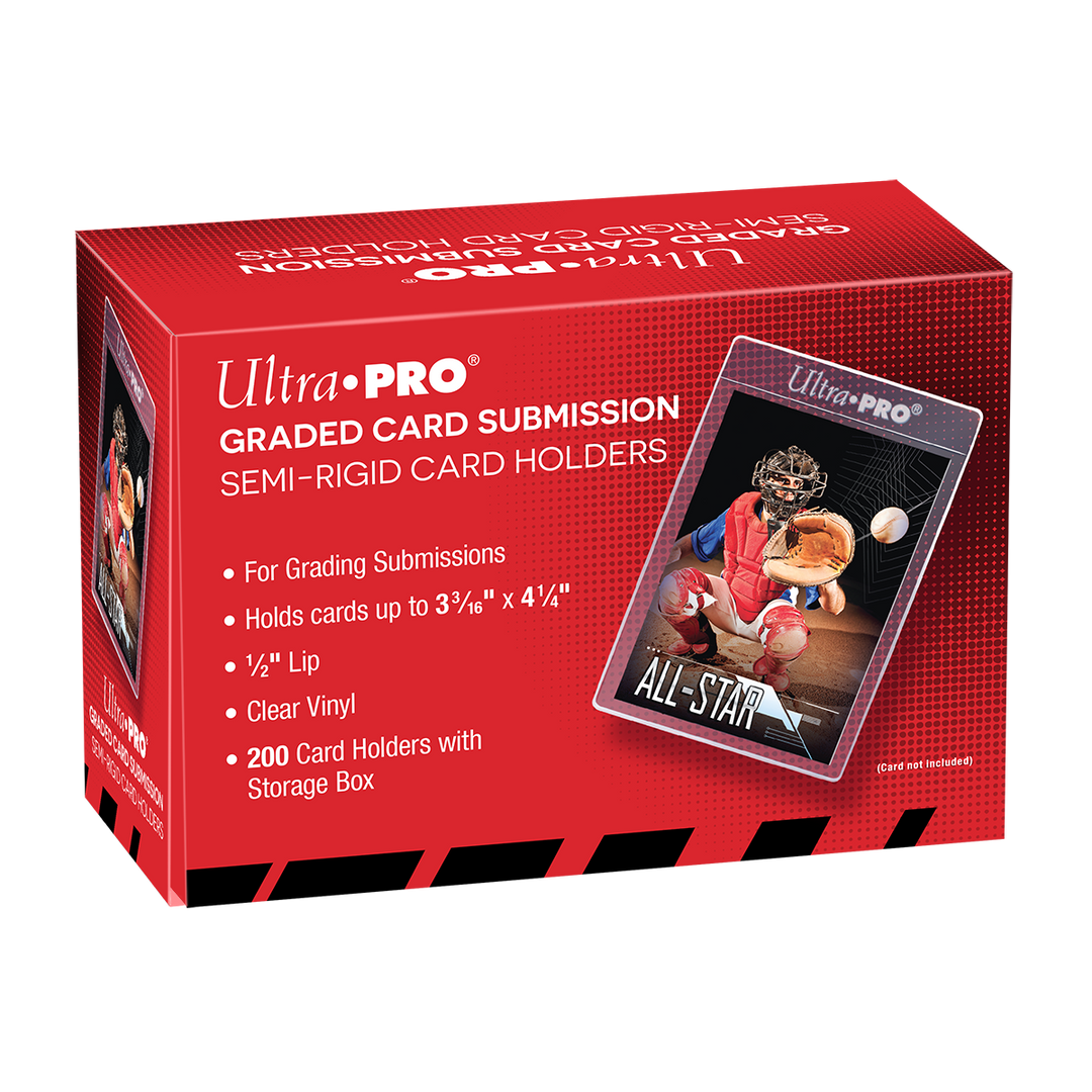 1/2" Lip Semi-Rigid Tall Card Holders (200ct) (Ultra PRO)