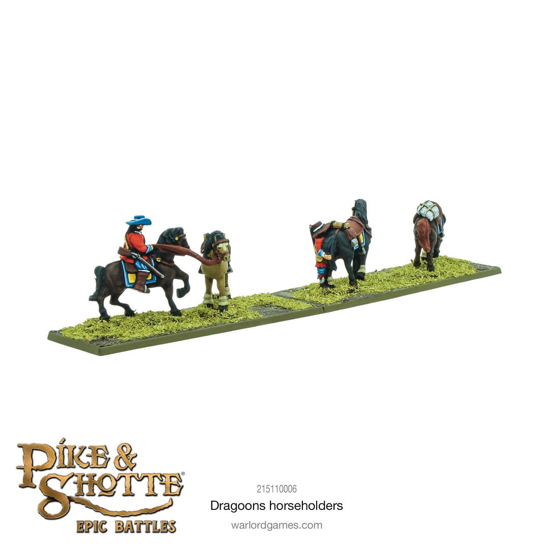 Pike & Shotte Epic Battles - Dragoons horseholders