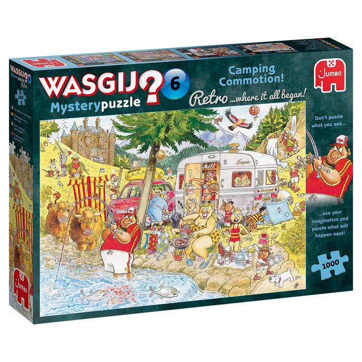 Wasgij Mystery 6: Camping Commotion! (1000 brikker)