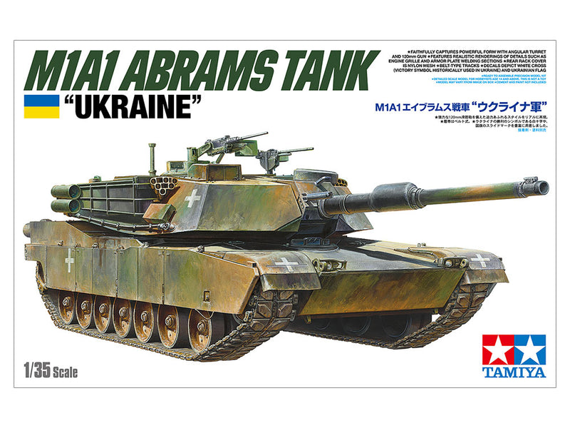 Tamiya 1/35 M1A1 Abrams Tank "Ukraine" (25216)