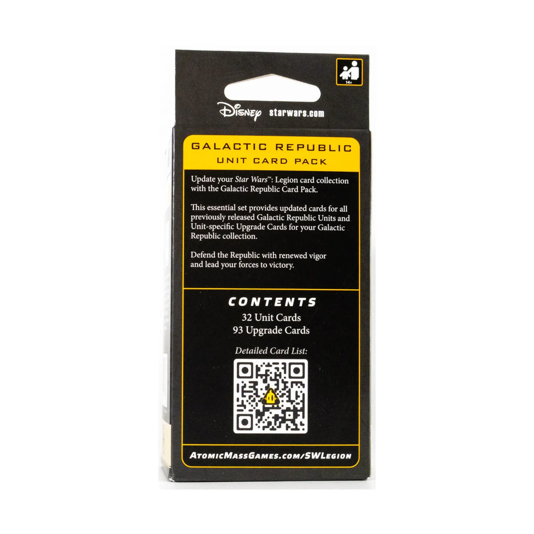 Star Wars: Legion - Galactic Republic Unit Card Pack