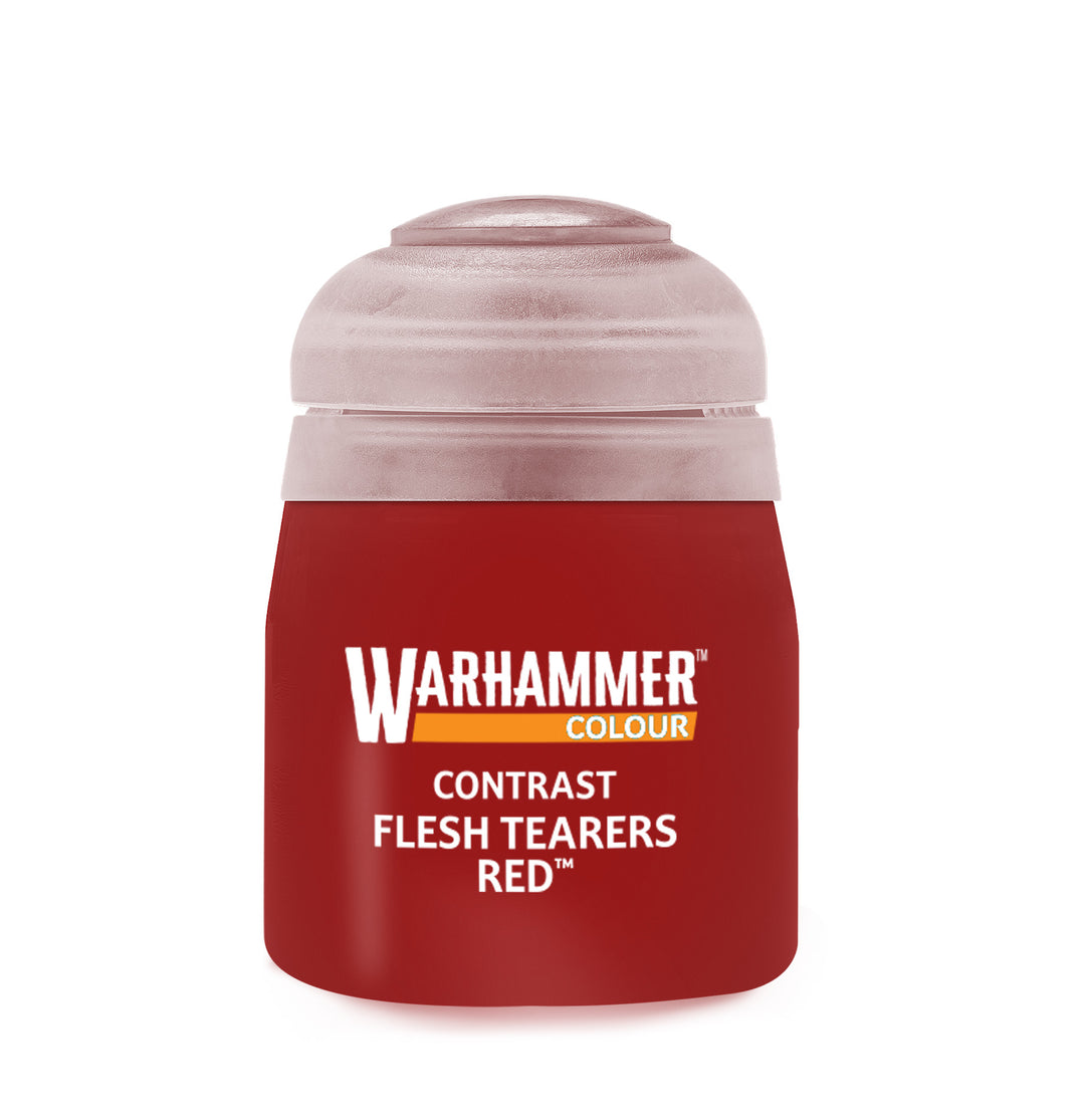 Warhammer Colour Contrast Paint: Flesh Tearers Red (13)