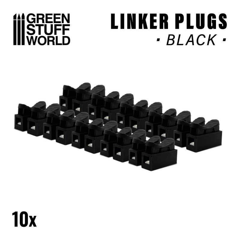 2pins Linker Plugs - Pack x10 (Green Stuff World)