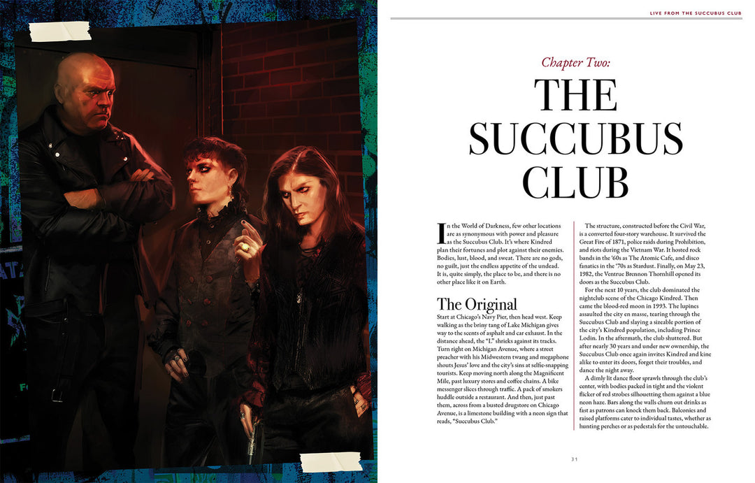 Vampire: The Masquerade (5th Edition) - Live from the Succubus Club Sourcebook