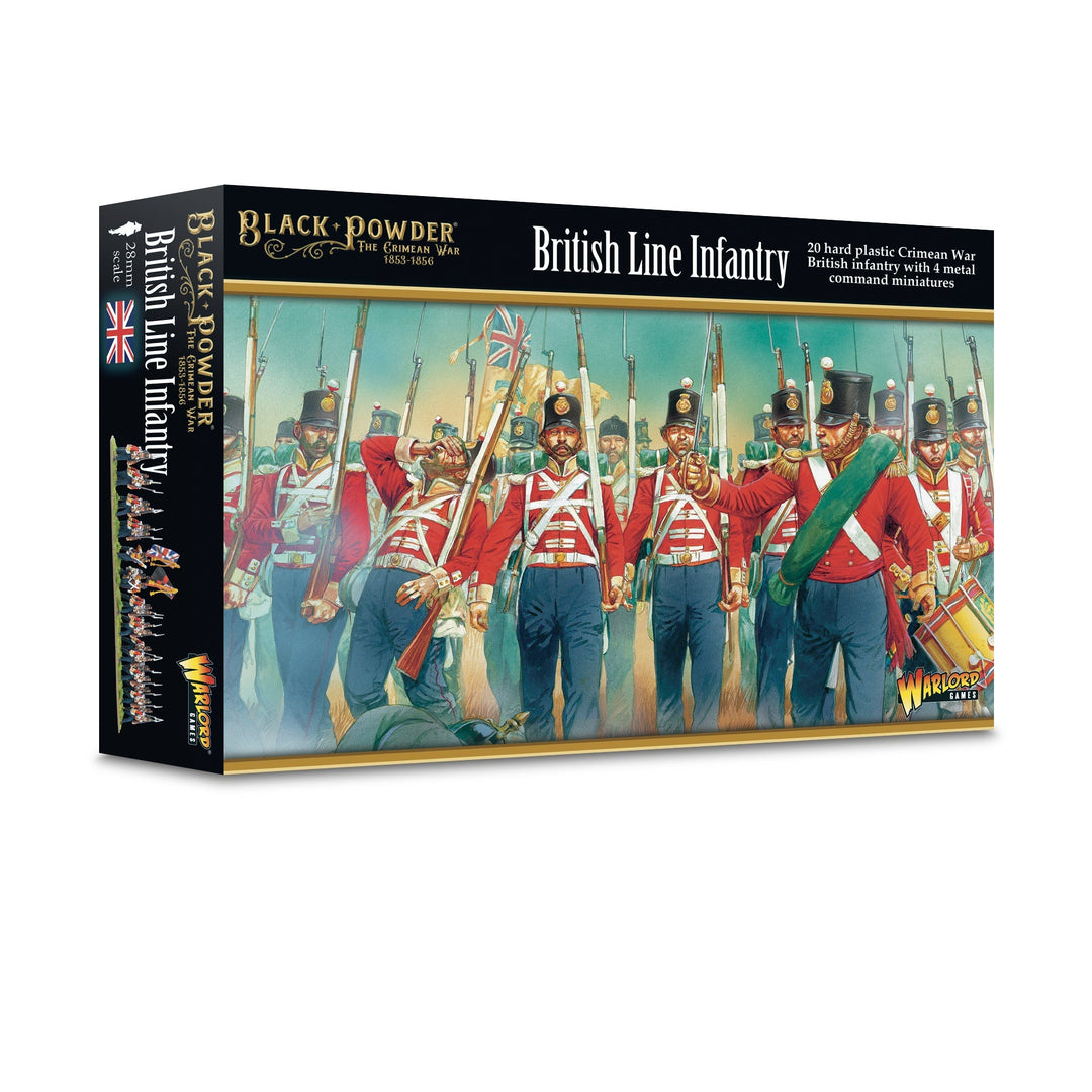 Black Powder: Crimean War British Line infantry