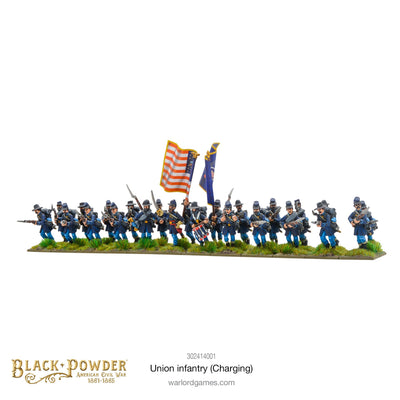 Black Powder: American Civil War - Infantry Regiment Charging