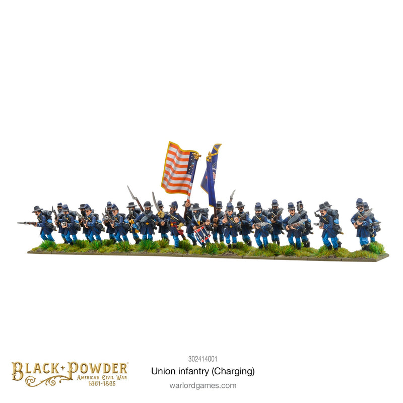 Black Powder: American Civil War - Infantry Regiment Charging