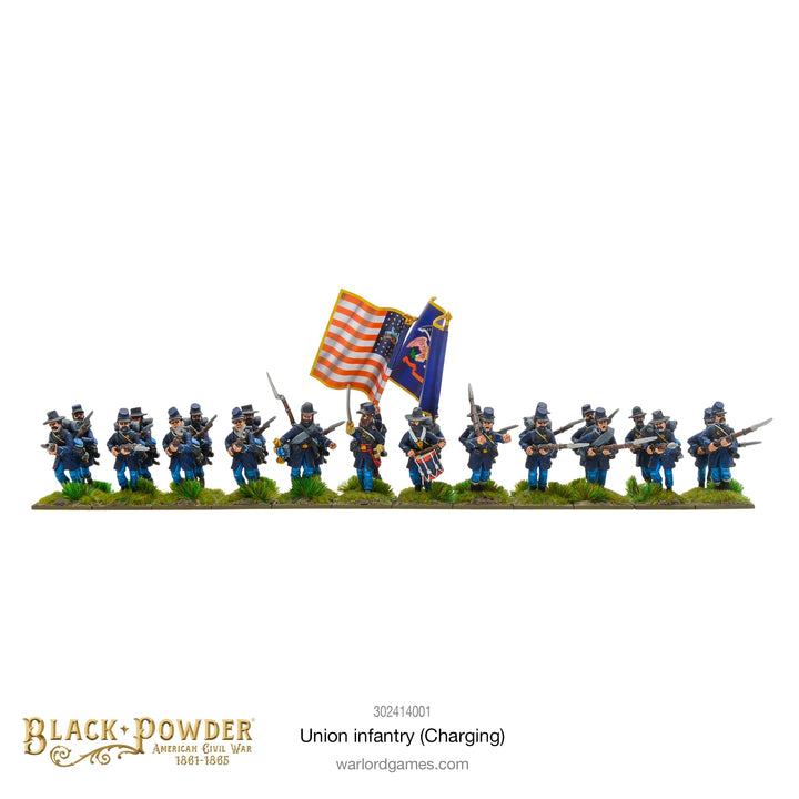 Black Powder: American Civil War - Infantry Regiment Charging