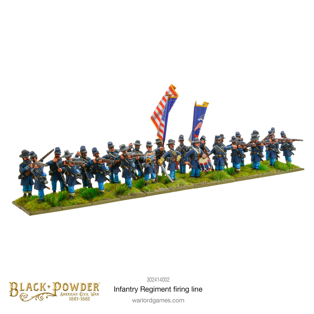 Black Powder: American Civil War - Infantry Regiment Firing Line