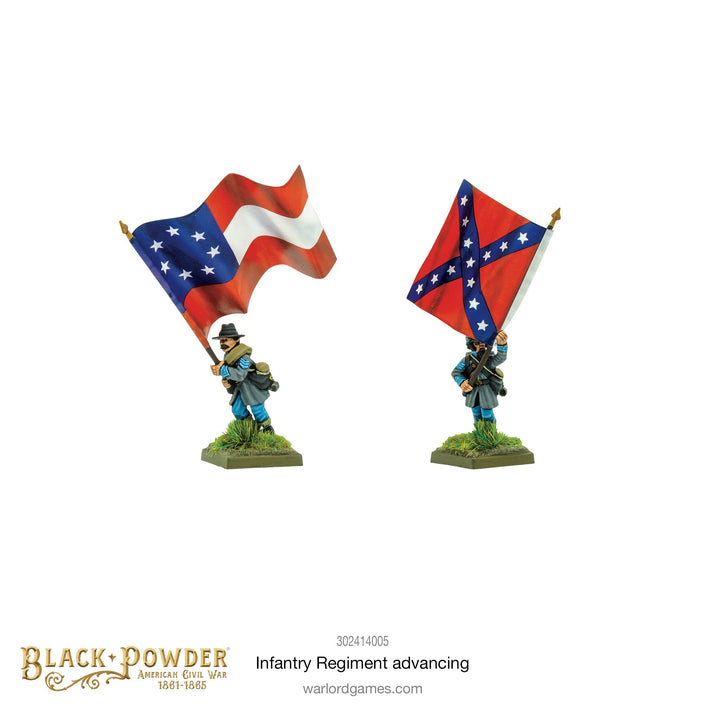 Black Powder: American Civil War - Infantry Regiment Advancing