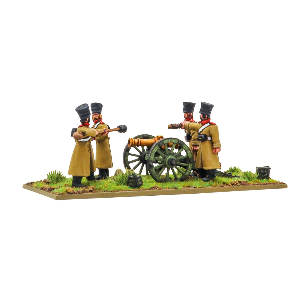Black Powder: Crimean War Cossack artillery and crew