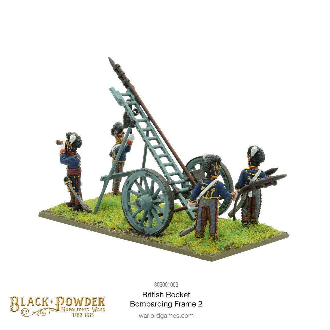 Napoleonic British Rocket Bombarding Frame 2