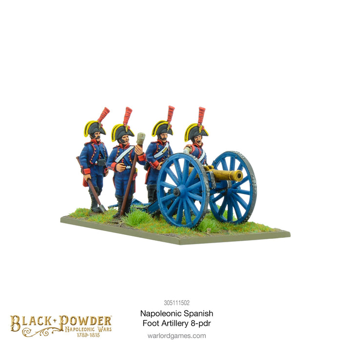 Black Powder: Napoleonic Wars - Spanish foot artillery 8-pdr