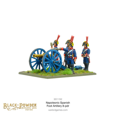 Black Powder: Napoleonic Wars - Spanish foot artillery 8-pdr