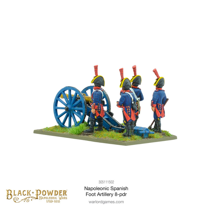 Black Powder: Napoleonic Wars - Spanish foot artillery 8-pdr