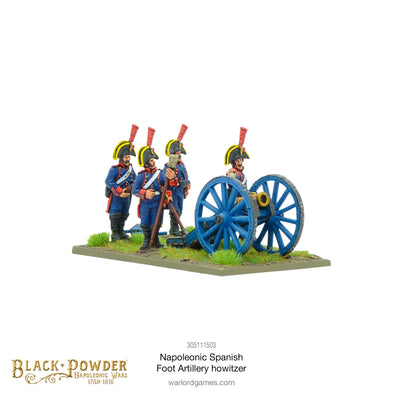 Black Powder: Napoleonic Wars - Spanish foot artillery howitzer