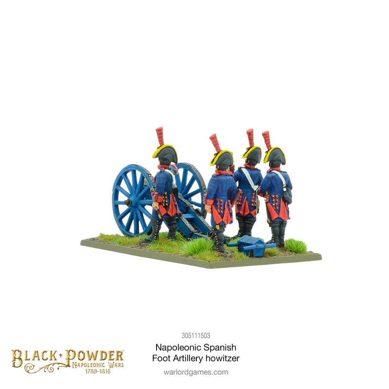 Black Powder: Napoleonic Wars - Spanish foot artillery howitzer