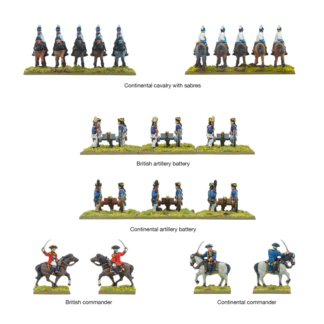 Black Powder Epic Battles: Revolution! with George Washington special figure